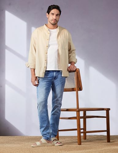 Image of Jack & Jones Men's Slim Fit Jeans | Low Rise | Jeans for Men