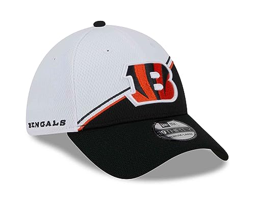 Gorra New Era Hombre Blanca/Negra Cincinnati Bengals 2023 miniatura 3