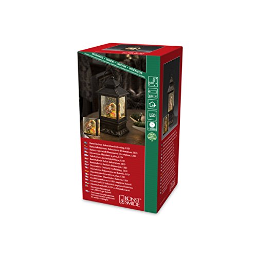 Farol LED Konstsmide con 3 velas de agua decorativas para interior IP20 a pilas 5