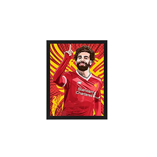 MEC Mohammed Salah Liverpool Wall Art Illustration Photo frame Poster 30x40 cm