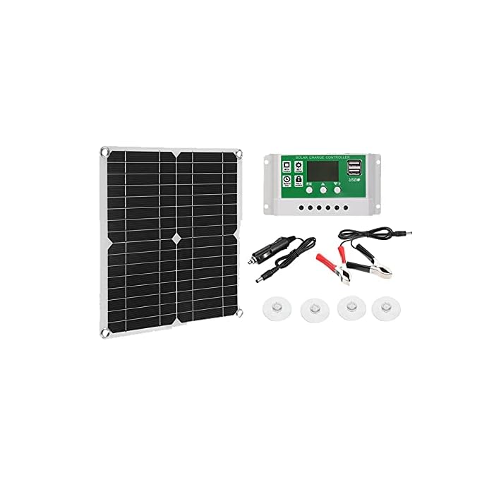 Buy WLY Solar Panel Kit 200 Watt 12V Battery Charger Monocrystalline