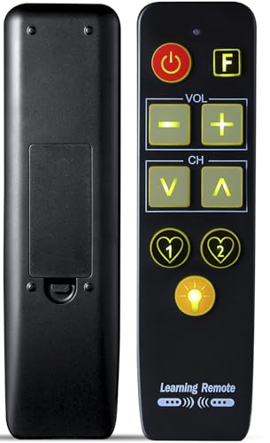 Big-Button IR TV Remote for Seniors