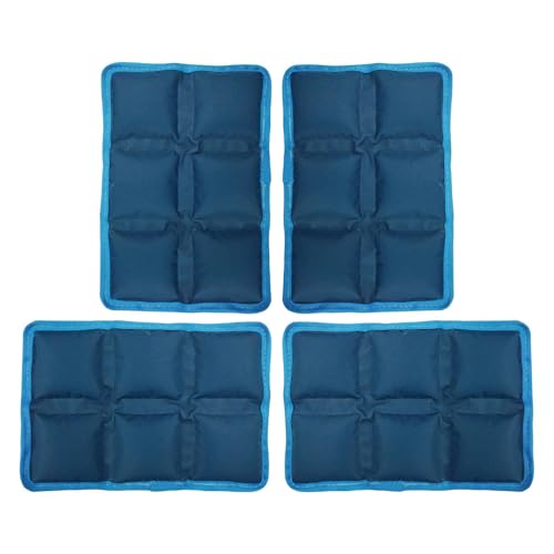 Bolsas De Hielo Para Fiambrera | Bolsa De Gel Fría Impermeable,Gel Refrigerante Ligero Para Picnic Senderismo Playa Trabajo Deportes