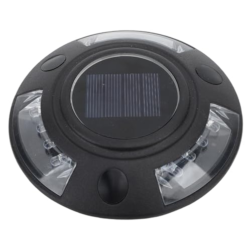 Lámpara solar exterior Irfora para señalizar entradas de garaje y aceras peatonales en rojo