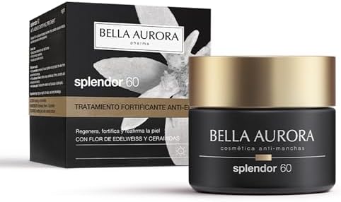 Bella Aurora Crema Facial de Día Anti-Edad 60+ Años SPF 20, 50 ml...