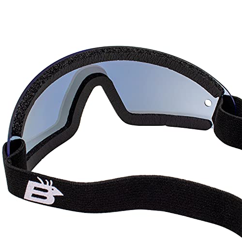 2 Skydive Skydiving Goggles One Reduced Glare Light Blue Lens And One Clear Lens With Great Peripheral Vision Design Lenses Are Shatterproof Polycarbonate, 100% Uv Protection, And Are Anti-Fog Coated #TOP3