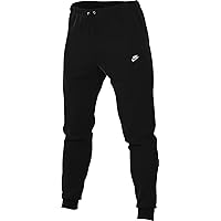 Nike Pantaloni Jogger in French Terry Club – Uomo, Black/Black/White