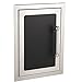Fire Magic Echelon Black Diamond 14-inch Left-hinged Single Access Door - Vertical With Soft Close - 53920hsc-l