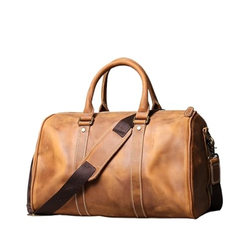 Vintage Mens Cowhide Leather Business Crossbody Bags Large Capacity Travel Bag For Men Simple Messenger Bags2