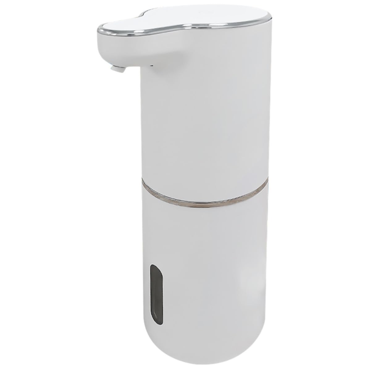TEHAUX Dispensador Automático de Jabón Blanco Abs Sensor Infrarrojo | Control Táctil, Ajuste de Múltiples Niveles, Carga Usb, Uso en Baño y Centros Comerciales