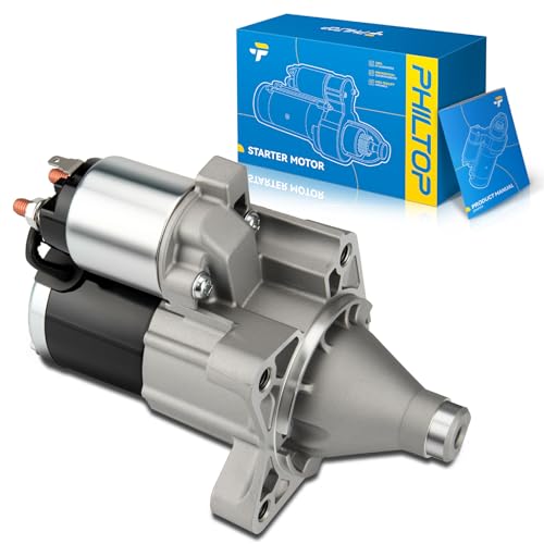 Image of PHILTOP Starter Motor Replace 19025N Compatible with Chrysler Dodge | 2005-2010 300,for Dodge 2006-2010 Charger, 2005-2008 Magnum, 2009-2010 Challenger,M000T22071,17910,SR6459X,19025,04801651AA