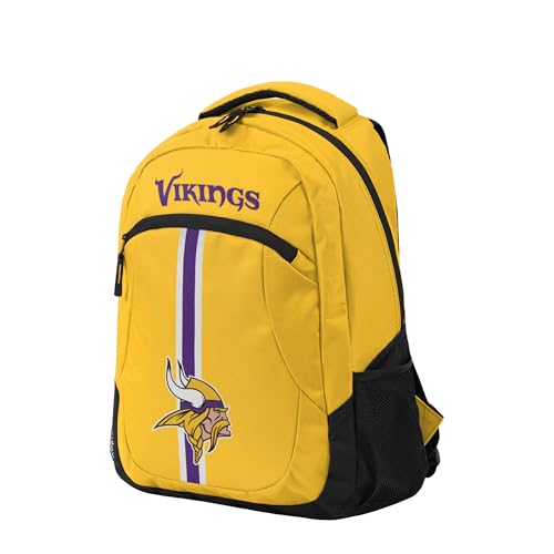 Image of FOCO Minnesota Vikings NFL Alternate Color Action Backpack - Yellow