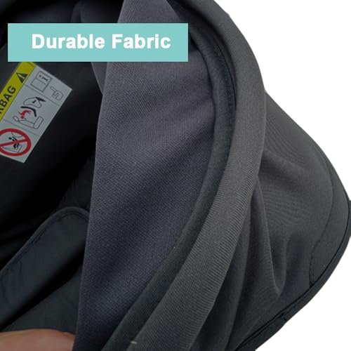 Image of Stroller Accessories Replacement Canopy Compatible with Doona+ and Doona i Car Seats & Strollers, Larger Sunshade, Durable Fabric (Black)