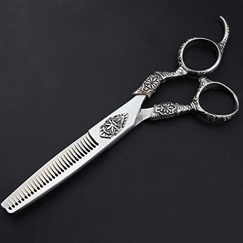 Ciseaux de coiffure professionnels argent de 6 pouces pour coupe précise - 3