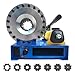 Flynsu Hydraulic Hose Crimper with 8 Sets of Dies, High Pressure Hydraulic Hose Crimping Tool, Handheld Manual Crimping Machine