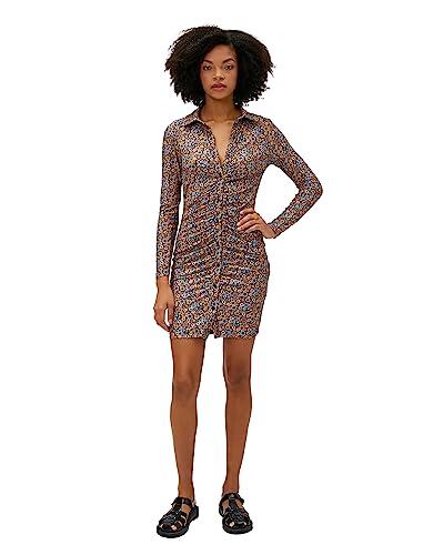 Robe florale manches longues Koton coupe fluide confort absolu