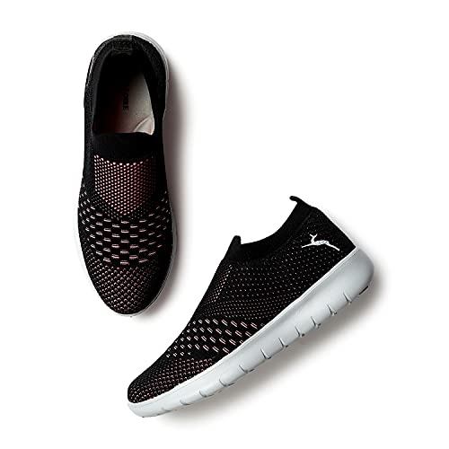 Image of Marc Loire Women's Lightweight Athleisure Knitted Active Wear Slip-On Casual Shoes