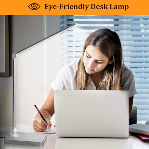 image for Dott Arts LED Desk Lamp with USB Ports,Touch Desk Lamps for Home Offic