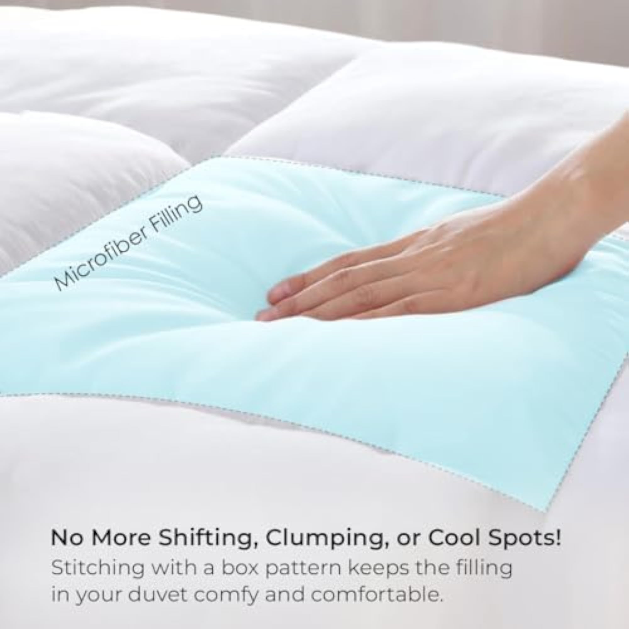 Premium Comforter with Microfiber Filling