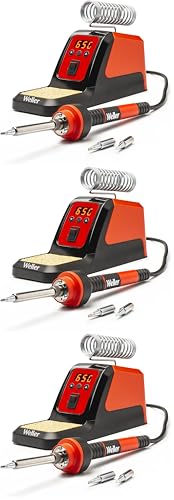 Image of Weller Digital Soldering Station with 70W Precision Iron | 120V | WLSKD7012A (Pack of 3)