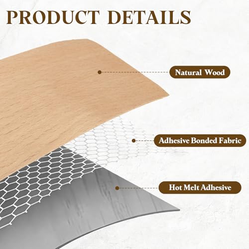 Bande de bordure en bois de hêtre flexible 38mm x 15m pour meubles - 3