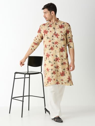 Image of Rajubhai Hargovindas Men's Premium Soft Cotton Long Kurta