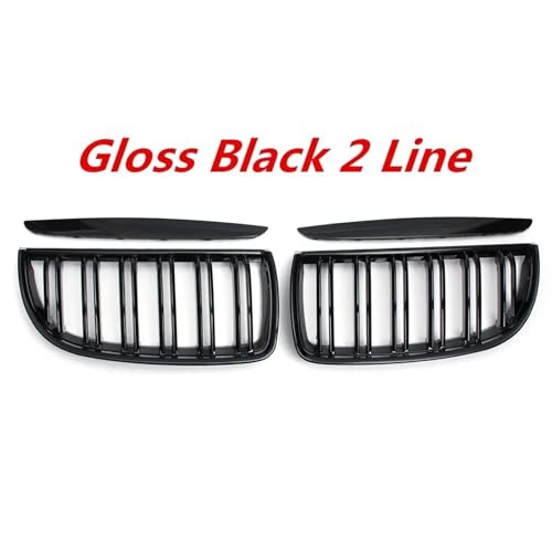 Parrilla negro riñones para reparar el frontal dañado de modelos E90 y E91 6