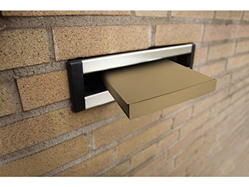Mailbox Box Raadhuis 180x115x28mm Schrumpfung A 25 Stücke Wellpappe Braun Cover