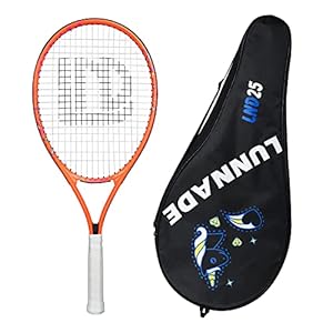 LUNNADE Jugend Tennisschläger mit Hülle 19-25 Zoll