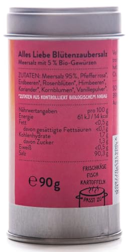 Sonnentor, Alles Liebe Blüten-Zaubersalz, 90g