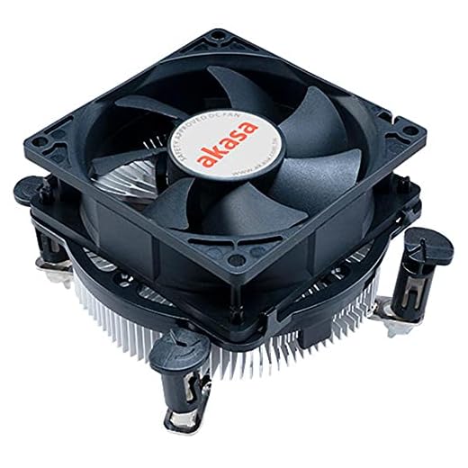 Cooler Intel LGA775 LGA115X e LGA1200 73W TDP Akasa AKCC7109
