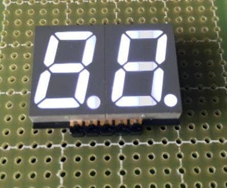 10PCS and SMD 2 Bit 0.56 inch Digital Tube LED Display White Light 7 Segment Common Anode