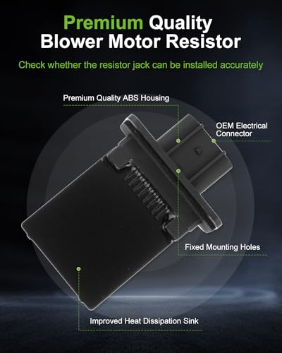 Image of SCITOO HVAC Blower Motor Resistor Air Conditioning Regulator Fit For Nissan For ARMADA,for Frontier,for Pathfinder,for Quest,for Titan,for Xterra, 27150-7S000A