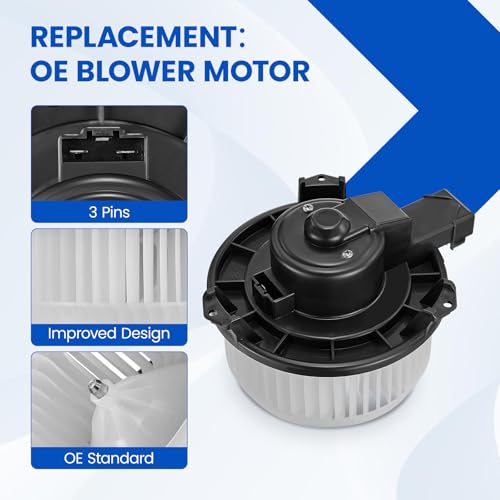 Image of HVAC Blower Motor 700062 Compatible with Lexus GX470 2003-2007, Compatible with Toyota 4Runner 2003-2009, PM9188, 75737, 8710335060, 8710335070 A /C Blower Motor Assembly