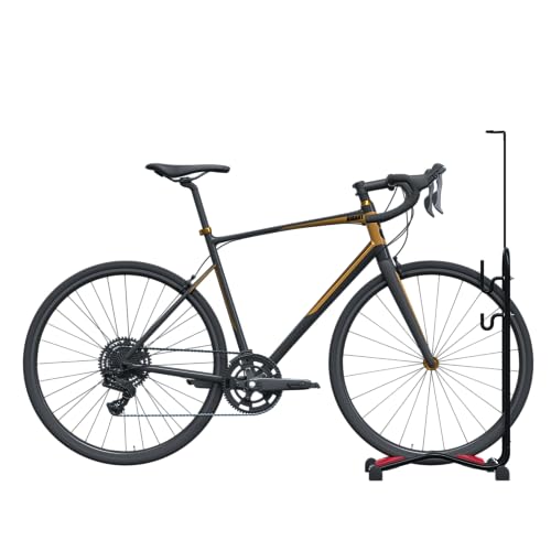 KIBO Vertical Bike Stand - Upright Bicycle Storage Rack - Freestanding, Portable and Space Saving Bike Stand - Indoor Bike Rack - Upright Bicycle Floor Stand