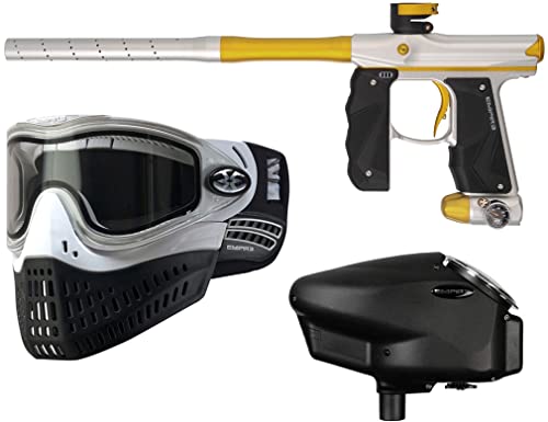 Image of Empire Mini GS Electronic Paintball Gun Marker w Empire Halo Too Electronic Loader and E-Flex Thermal Mask