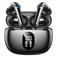 T18 ワイヤレスイヤホン Bluetooth 5.4 IPX7 Bluetooth 5.4 ワイヤレスイヤホン bluetooth イヤホン HiFi高