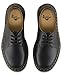 Dr. Martens, 1461 3-Eye Leather Oxford Shoe for Men and Women, Black Smooth, 10 US Women/9 US Men
