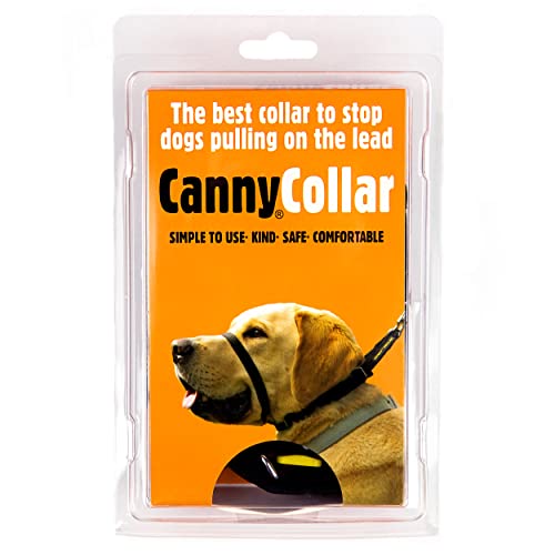 Canny Collar Dog Head Collar, No Pull Leash Training Head Harness, Easy To Fit Halter That Stops Pulling, Comfortable & Calm Control With Padded Collar, Kind To Your Dog, Enjoy Gentle Walks With Small, Medium Or Large Dogs, Black, Blue, Purple & Red #TOP6