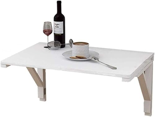 CXDTBH - Mesa plegable de pared mesa de comedor mesa de café escritorio plegable portátil bandeja de cama tamaño 197 x 118in