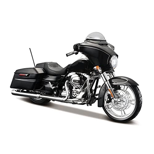 Kompatibel Mit Harley Davidson, 2014 CVO Breakout, 2013XL 1200V Seventy-Two, 1:12 Klassisches Statisches Die-Cast-Motorradmodell Sammlerstück Geschenk Dekoration Motorrad-Modelle(2015 Street Glide)