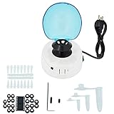 Mini Lab Centrifuges Machine, 4000rpm Mini Portable Desktop Centrifuge Laboratory, 2 Rotors for 2ml/