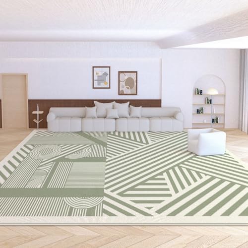 「Tuokus」ラグ カーペット 140×200cm 洗える 厚手 大判 防音 滑り止め付き 抗菌 防臭 防カビ 北欧風 デザイン 床暖房・ホットカーペット対応 リビング 子供部屋 ペット対応 オールシーズン用 TFYR381