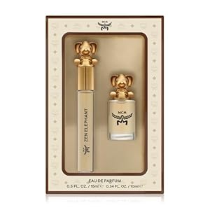 MCM Fragrance Collection Zen Elephant Eau de Parfum Duo Gift Set – Mini Spray 0.34 Fl. Oz. and Travel Spray 0.5 Fl. Oz.
