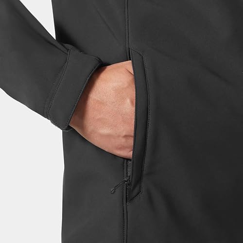 Image of Men's Work Suit Insulated Softshell Jacket & Bib Pants Set - Breathable Water-Resistant Coat with 4-Way Stretch