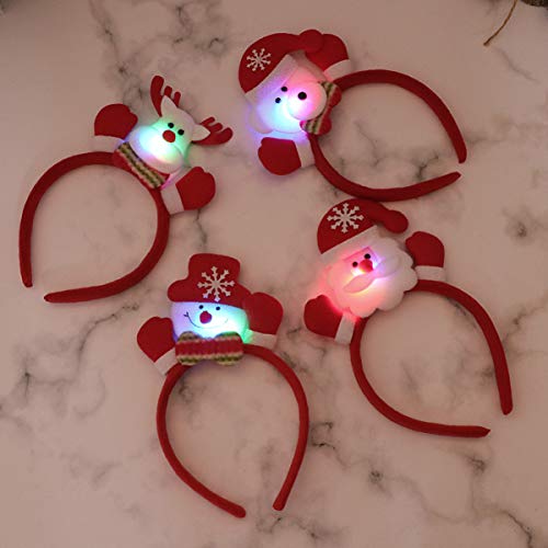 Amosfun, cerchietti per capelli natalizi