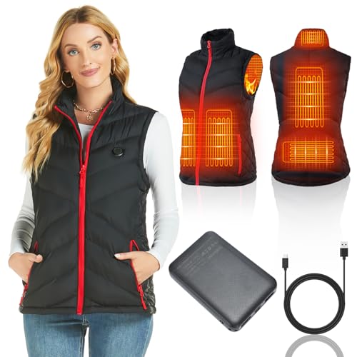 Chaleco Calefactable Para Mujer Recargable
