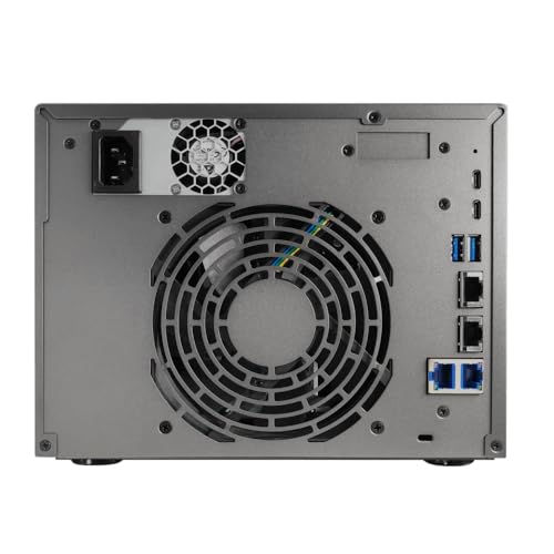 Image of Asustor Lockerstor 6 Gen3 AS6806T 6 Bay NAS, AMD Ryzen 3.8GHz Quad-Core, 16GB ECC DDR5, 4 M.2 NVMe Slots, Dual 5GbE & 10GbE Port, Network Attached Storage, Enterprise for Enthusiasts(Diskless)