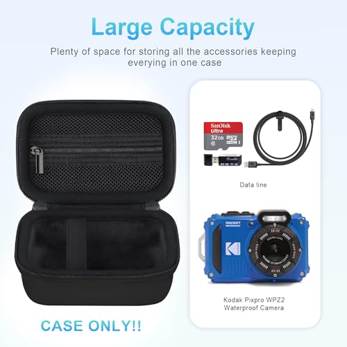 Funda de viaje para cámara Kodak PIXPRO WPZ2 resistente y impermeable miniatura 2