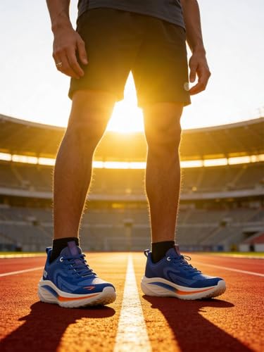 Image of Bacca Bucci Men Mesh Lace Up Running Shoes